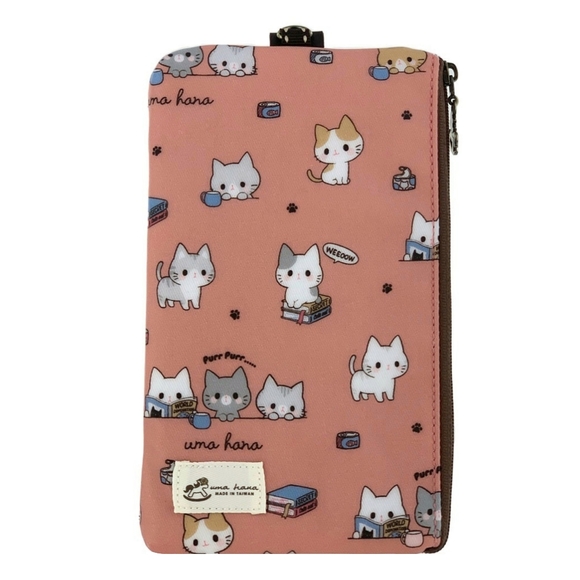 Waterproof Cat Phone Case Pouch W/ Neck Strap - Picture 2 of 11
